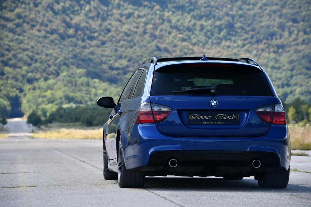 Orginele BMW E91 Blackline smoke achterlichten, Ophalen, BMW