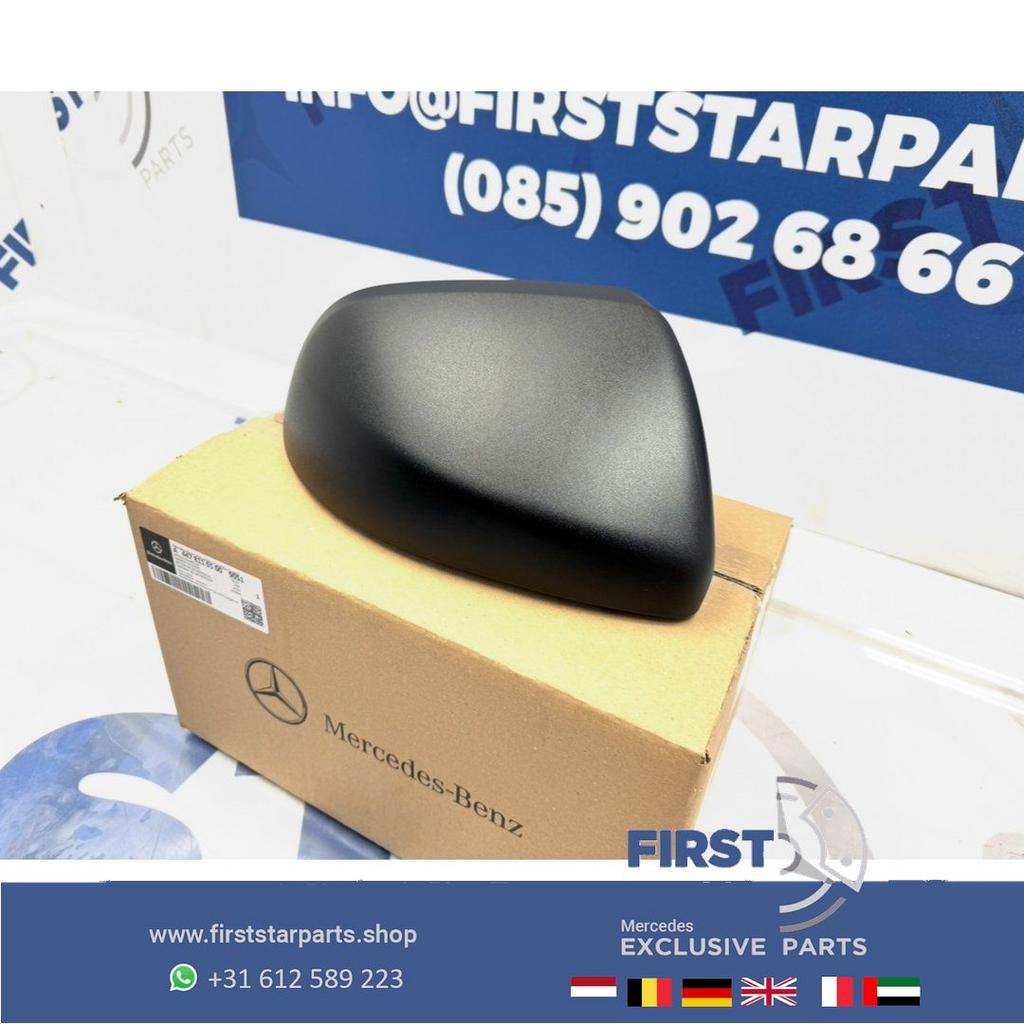 W447 SPIEGELKAP RECHTS zijspiegel kapje Mercedes EQV / V KLA, Gebruikt, -, Ophalen of Verzenden, -