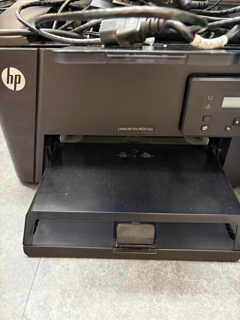 Twee HP LaserJet Pro M201dw printers - Goede staat, Computers en Software, Printers, Ophalen, Zwart-en-wit printen, Gebruikt, Printer