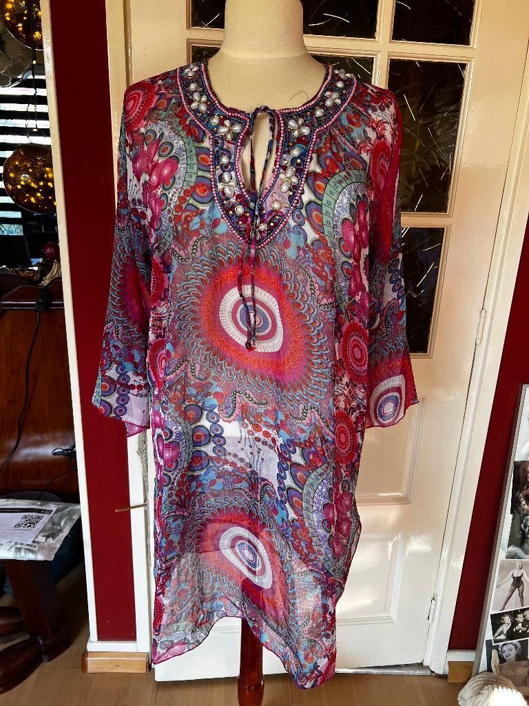blouse/ tuniek Noor, Ophalen, Zo goed als nieuw, Maat 38/40 (M), Paars