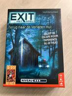 EXIT Het Spel: Terug naar de Verlaten Hut - Escape Room, Een of twee spelers, Ophalen of Verzenden, Gebruikt
