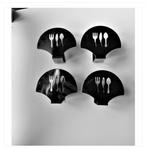 RVS 4 tafelkleed/klemmen, Ophalen of Verzenden, Gebruikt, Rechthoek, Binnen