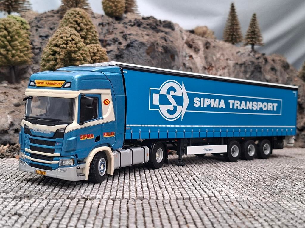 WSI Scania NGS R420 Sipma transport 100 jaar, Ophalen of Verzenden, Nieuw, Bus of Vrachtwagen, Wsi