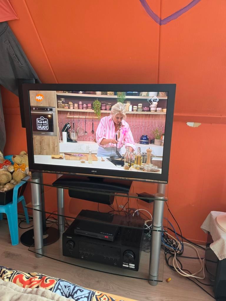 AKAI ALED3209TBI TV - 80 cm (32 inch) LED TV, 50 Hz, HD Ready (720p), 60 tot 80 cm, Ophalen