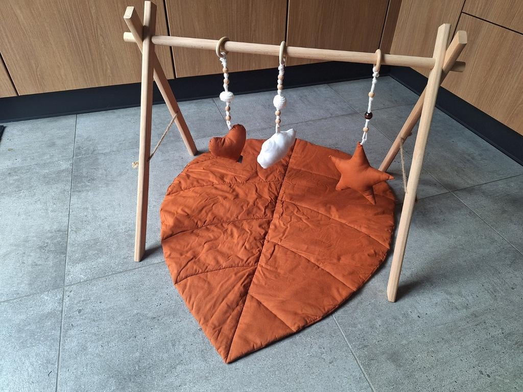 Houten babygym, Ophalen, Zo goed als nieuw, Babygym
