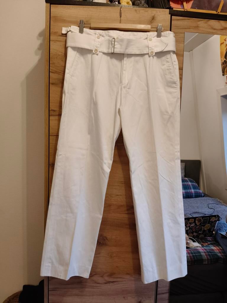 Witte Dries van Noten broek, Ophalen of Verzenden