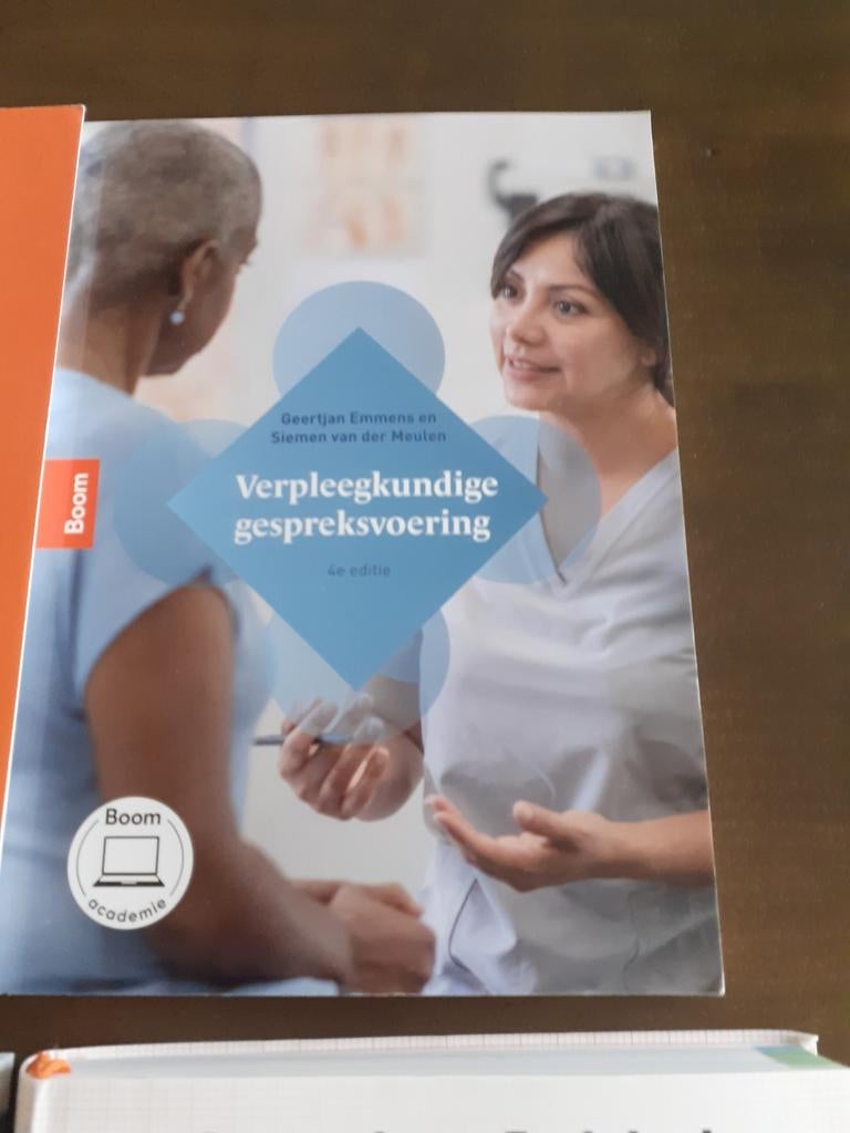 Verpleegkundige gespreksvoering HBO-V, Boeken, Studieboeken en Cursussen, Ophalen of Verzenden, Beta, Zo goed als nieuw, HBO