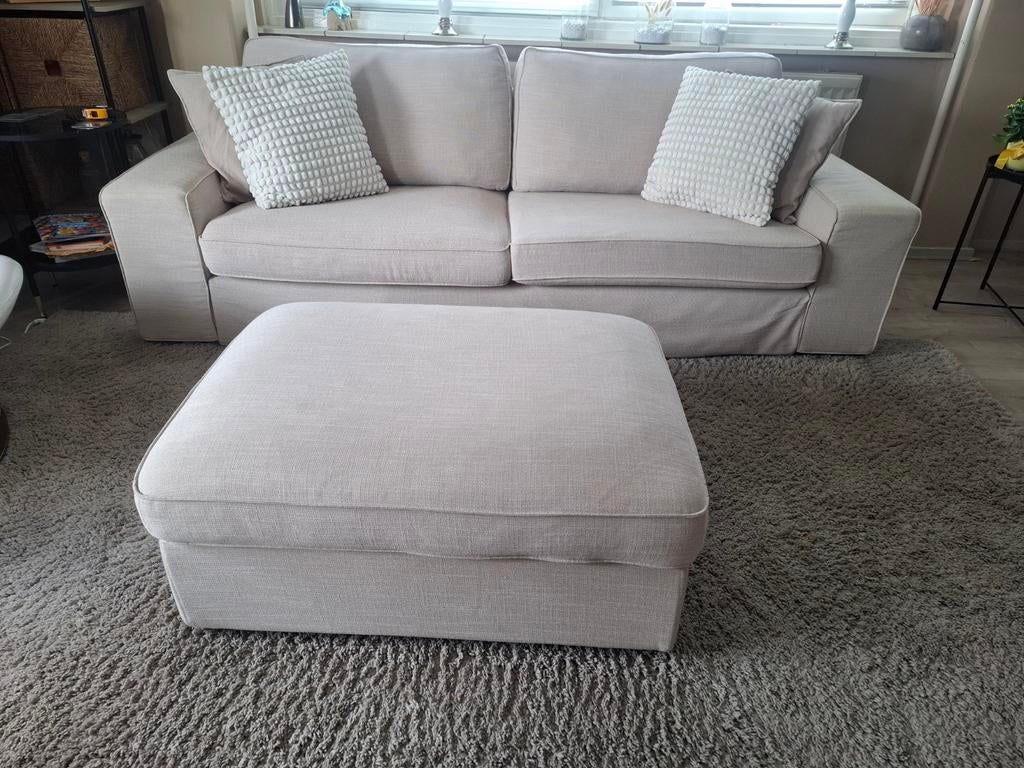 Kivik bank 3 zits, los te halen tot delen, Huis en Inrichting, Banken | Sofa's en Chaises Longues, Ophalen, Gebruikt, Driepersoons