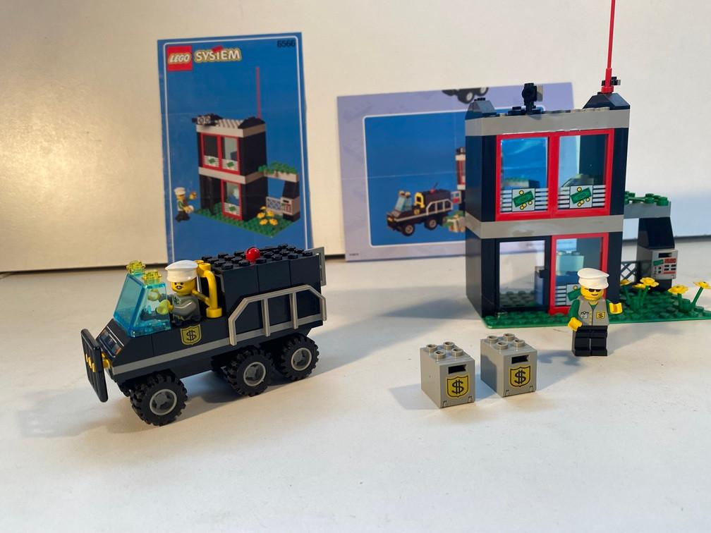 LEGO Bank 6566, Ophalen, City, Compleet, Lego
