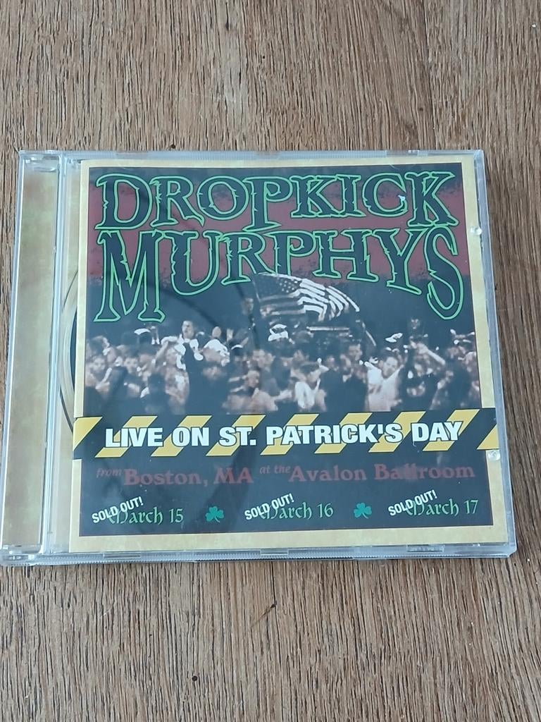 Dropkick Murphys - Live on St. Patrick's Day CD, Ophalen of Verzenden, Zo goed als nieuw, Overige genres