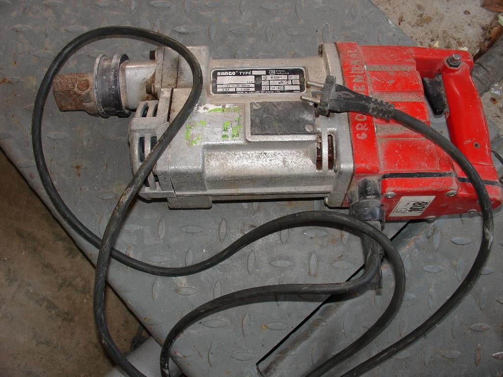 hakhamer, Ophalen, Gebruikt, Boor- en/of Breekhamer