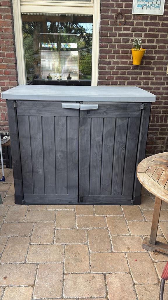 Keter Opbergbox Buiten  - 145x120x80, Ophalen, Gebruikt, Kunststof, Overige typen
