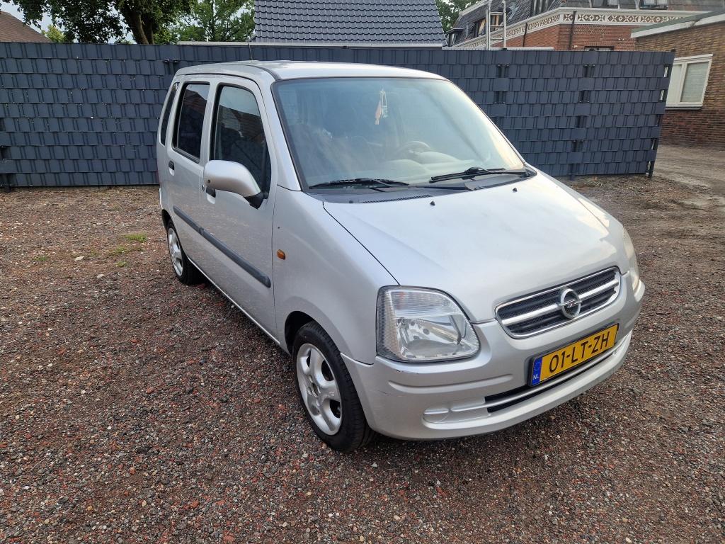 Opel Agila 1.2 nette auto ! APK 18-7-26 Airco (bj 2003), Euro 5, 1063 kg, Gebruikt, 4 cilinders