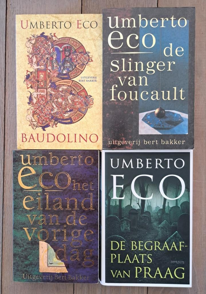 Umberto Eco, Ophalen, Zo goed als nieuw