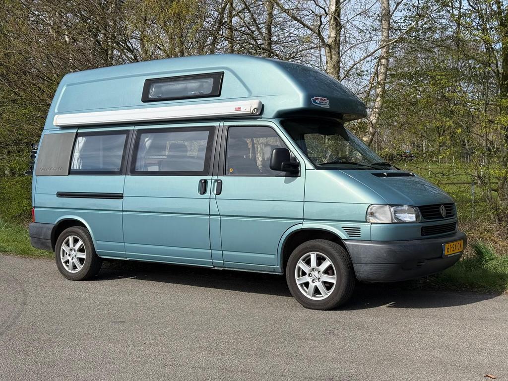 VW T4 Westfalia California 2.5 TDI - Bouwjaar 2000, Hefdak, Buscamper of Camperbus, Volkswagen, Diesel