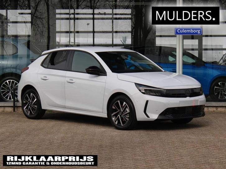 Opel Corsa 1.2 Turbo GS VOORRAAD KORTING, Auto's, Opel, Te koop, Corsa, ABS, Achteruitrijcamera, Airbags, Airconditioning, Alarm