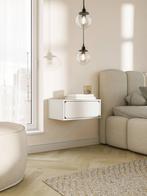 Windy nachtkastje zwevend - Greige (NADUVI), Ophalen of Verzenden, Nieuw, Eenpersoons