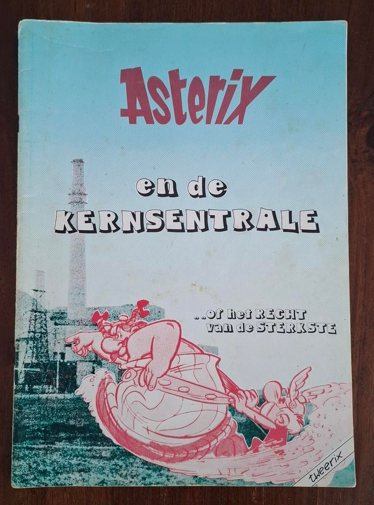 Strip Asterix en de Kernsentrale (Parodie uit 1979), Gelezen, Eén stripboek, Ophalen of Verzenden, Diverse Auteurs