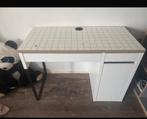 IKEA Bureau met lades en kastje, Ophalen, Gebruikt, Bureau