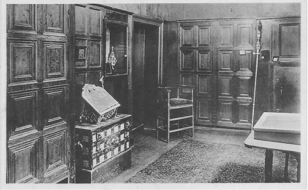 Oudkath. Museum Utrecht Hoekje van Sacristie., Ophalen of Verzenden, 1920 tot 1940, Ongelopen, Utrecht