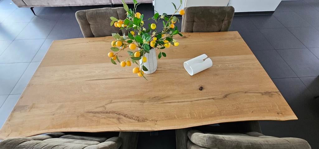 Eettafel 2 jaar oud zo goed als nieuw!, Ophalen, Zo goed als nieuw, Rechthoekig, 50 tot 100 cm