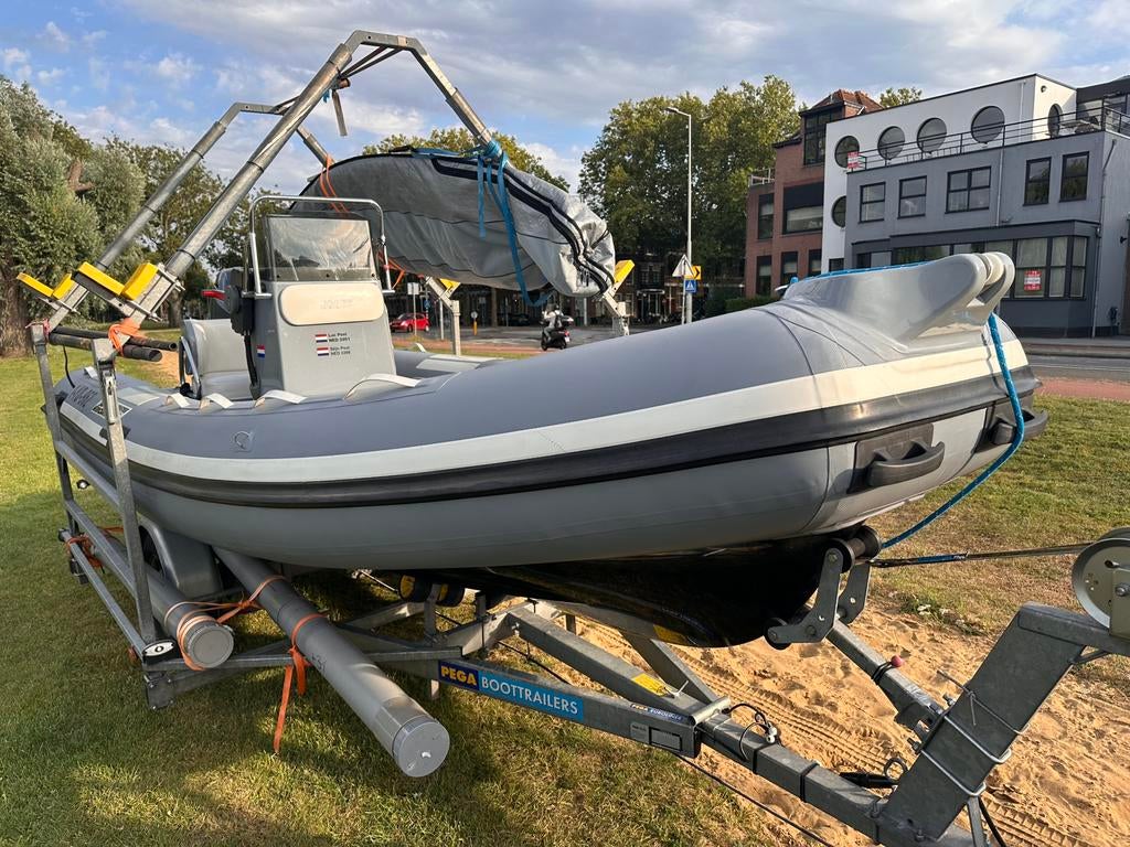 Jokerboat Coaster 470 met Yamaha 70 pk & Pega Trailer, Overige merken, Ophalen of Verzenden, Zo goed als nieuw, Benzine