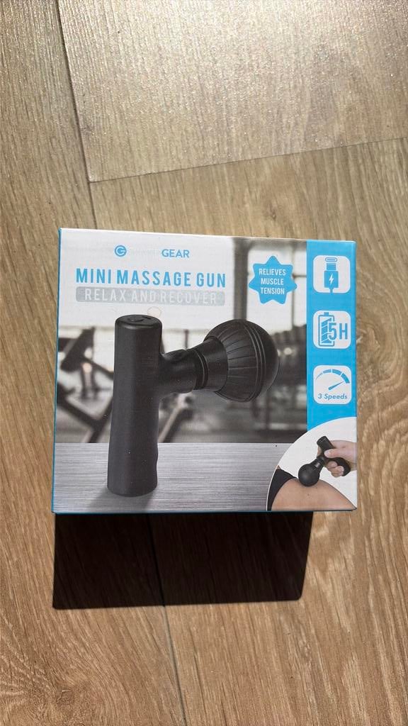 Silvergear Mini Massage Gun, Ophalen of Verzenden, Nieuw, Apparaat