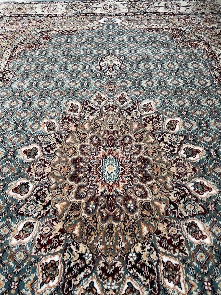 Blauw Aranja vloerkleed Rugvista 140x200cm, Ophalen, 100 tot 150 cm, Blauw, Zo goed als nieuw