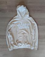 Beige Patta Script Logo Hoodie - Maat M, Maat 48/50 (M), Beige, Ophalen of Verzenden, Zo goed als nieuw
