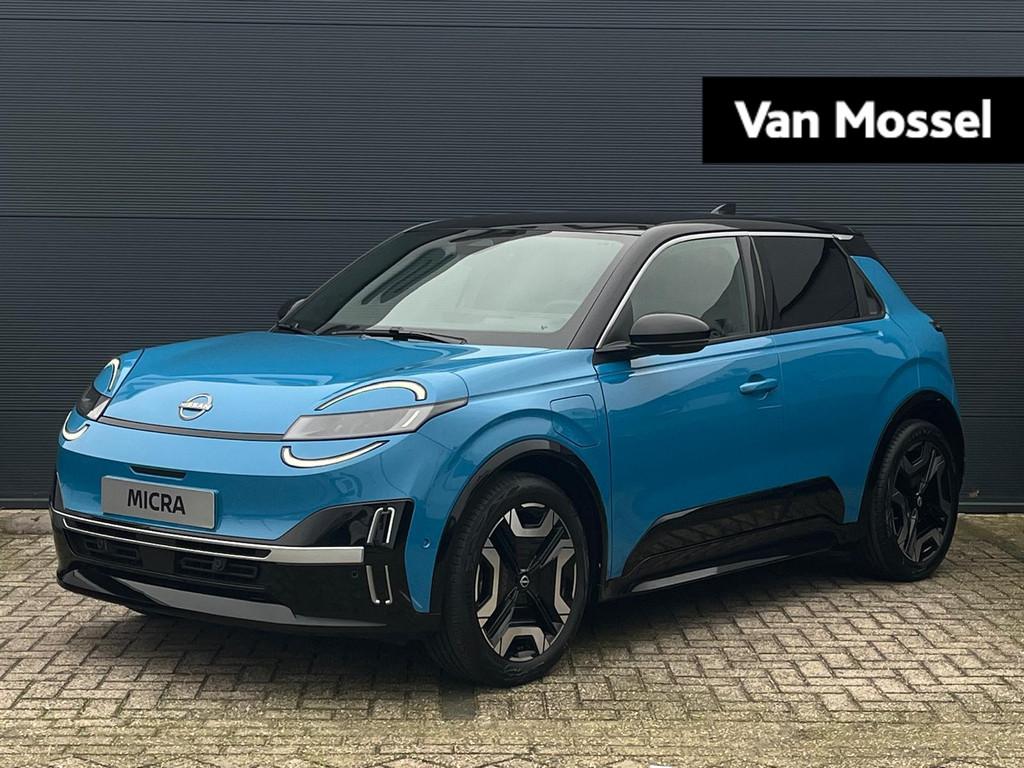Nissan Micra EVOLVE 52 kWh 150PK | Rijklaarprijs! | Harman K, Auto's, Nissan, Stof, 150 pk, Blauw, 416 km