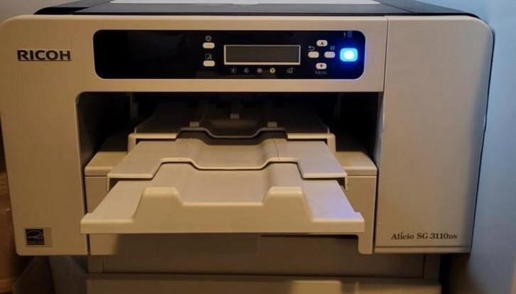 Ricoh 3110dn Sublimatie Printer (vergelijkbaar met Sawgrass, Computers en Software, Printers, Niet werkend, Printer, Inkjetprinter