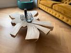 Boomstam salontafel, Huis en Inrichting, Tafels | Salontafels, Ophalen, Gebruikt, 100 tot 150 cm, 50 tot 100 cm