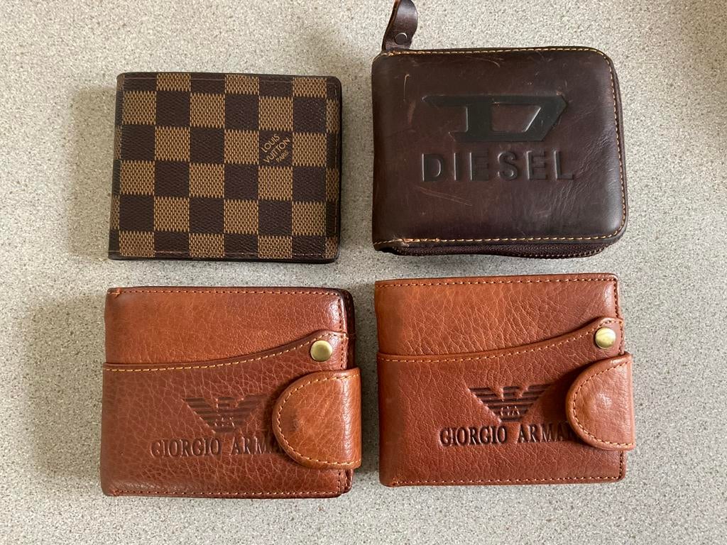 Heren portemonnee, Sieraden, Tassen en Uiterlijk, Portemonnees, Ophalen of Verzenden, Nieuw, Bruin