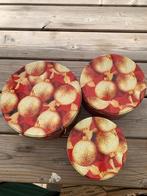 Blikken koektrommels 3 stuks, Ophalen