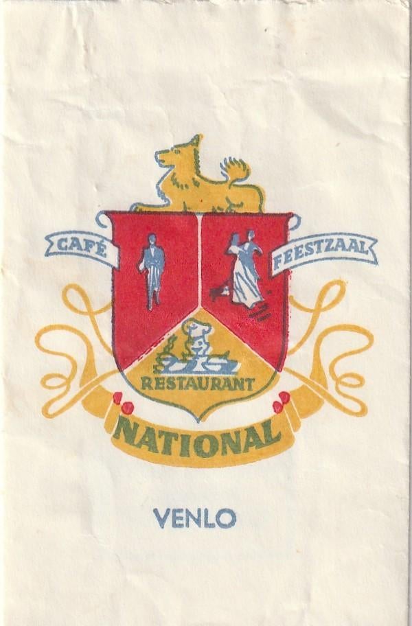 Suikerzakje #931 : National Venlo, Verzenden, Nederland