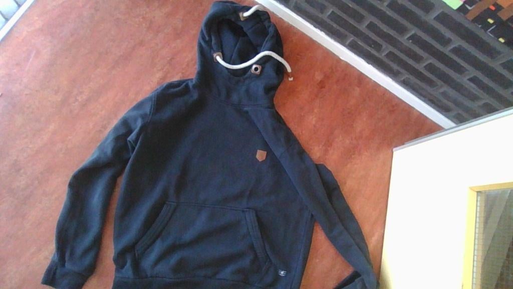 donkerblauwe jongens trui, Kinderen en Baby's, Kinderkleding | Maat 158, Ophalen, Gebruikt, Trui of Vest, Jongen
