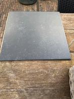 Donkergrijze keramische vloertegel 45x45 cm, Ophalen, 40 tot 60 cm, 40 tot 60 cm, Keramiek
