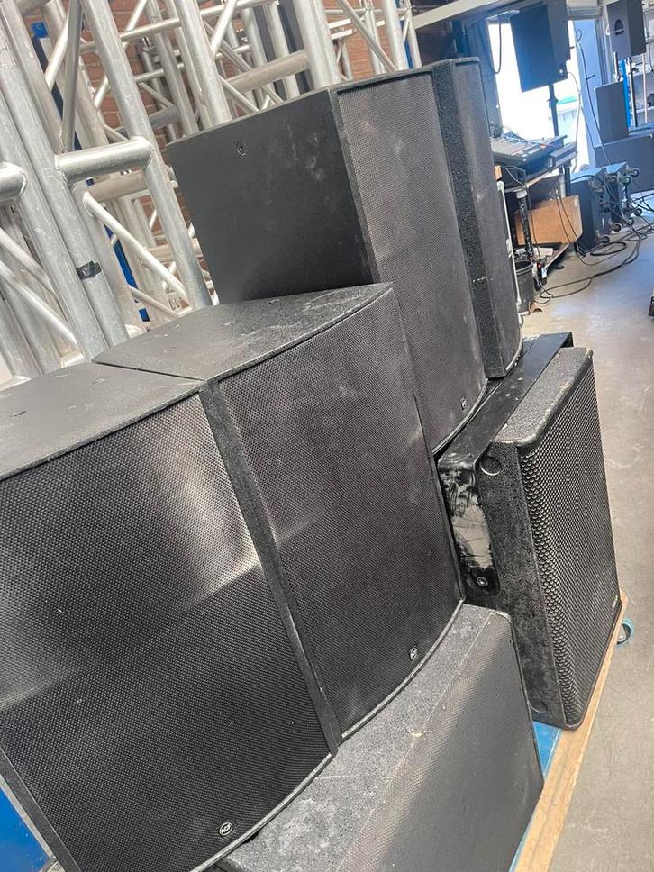 4 RCF  speakers M 1201 passief, Audio, Tv en Foto, Luidsprekers, Zo goed als nieuw, Subwoofer, 120 watt of meer, Overige merken