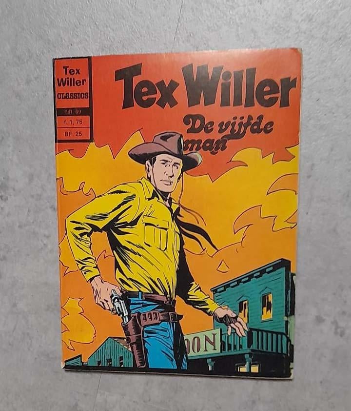 Tex Willer De vijfde man Nr 69, Boeken, Stripboeken, Eén stripboek, Ophalen of Verzenden, Gelezen, Tex Willer