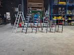Nette gebruikte aluminium Altrex en Zarges trappen, Ophalen, Nn, Gebruikt, Trap