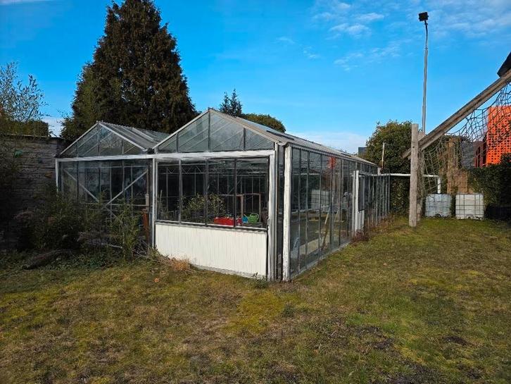 broeikas, Tuin en Terras, Kassen, Gebruikt, Kweekkas, Aluminium, Glas, Ophalen