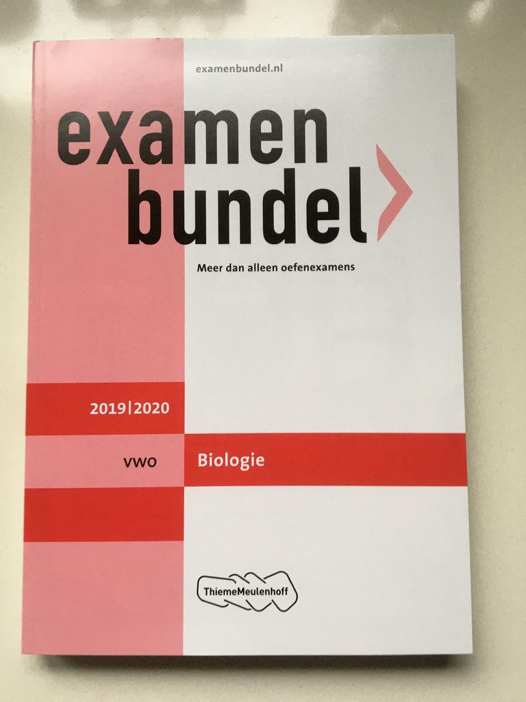 Examenbundel VWO biologie, Boeken, Schoolboeken, Ophalen of Verzenden, Nieuw, VWO, Biologie