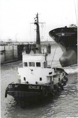 Sleepvaart, Ophalen of Verzenden, Zo goed als nieuw, Kaart, Foto of Prent