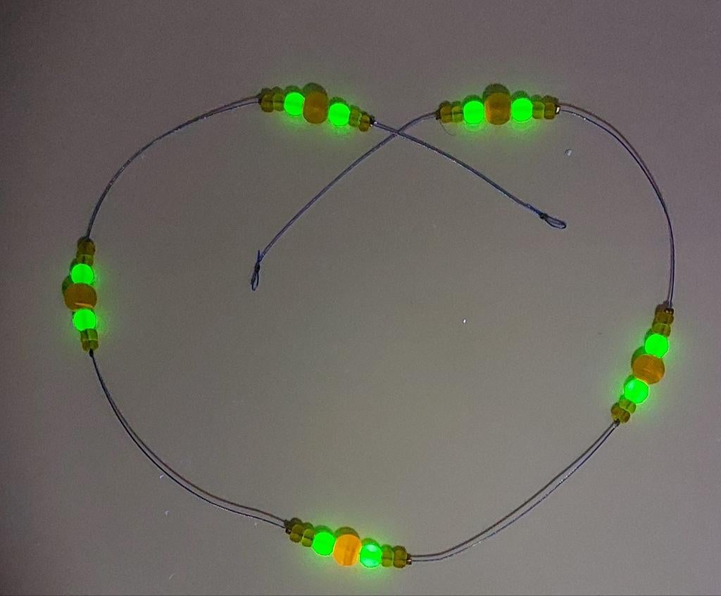 Uranium Glas Ketting, Ophalen of Verzenden