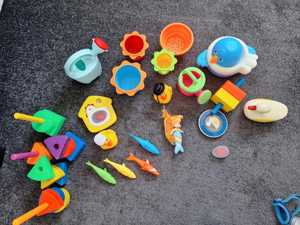 Diverse baby- en kinderbad speeltjes, Ophalen of Verzenden, Gebruikt, Overige typen