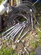 Staalkabel met Spanners - Diverse Lengtes en Diktes, Ophalen, Gebruikt
