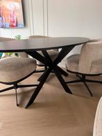 Eettafel ovaal 180 cm GEEN SCHADE, Nieuw, 150 tot 200 cm, Vier personen, Ovaal