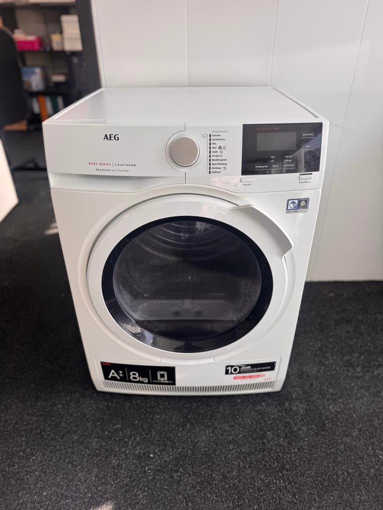 AEG WARMTEPOMPDROGER 8 KG met 1 jaar garantie, 6 tot 8 kg, N, N, Overige typen
