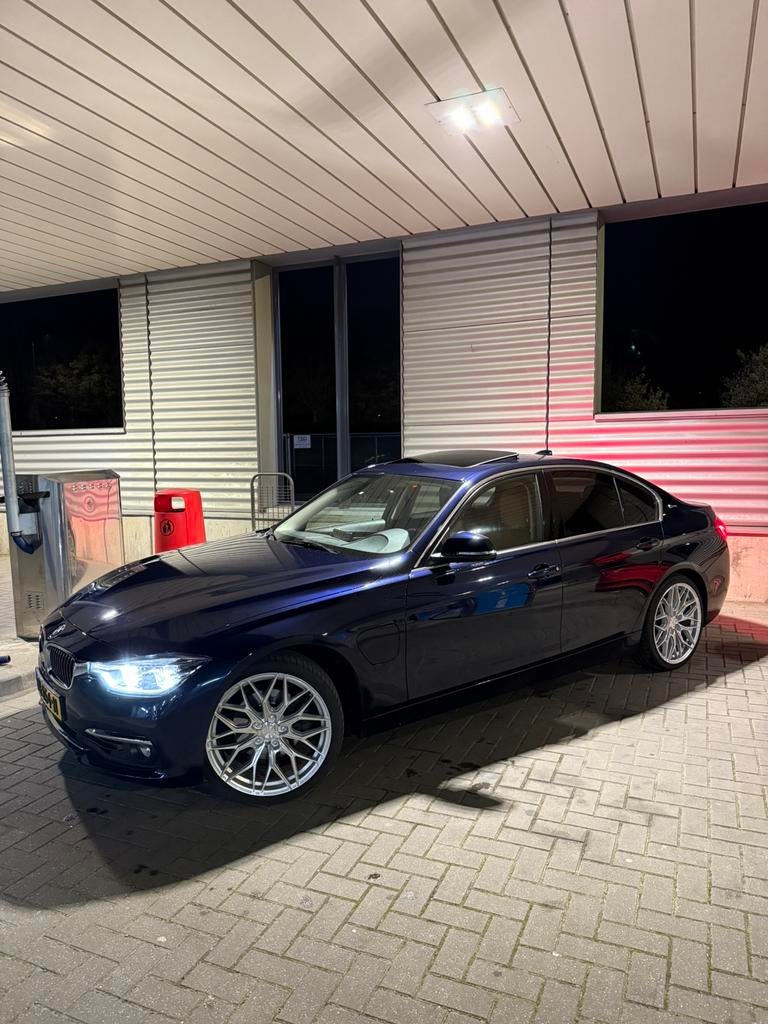 BMW 3-Serie 330e Iperformance 252pk Aut 2016 Blauw, Auto's, 1998 cc, Achterwielaandrijving, 48 km/l, Blauw