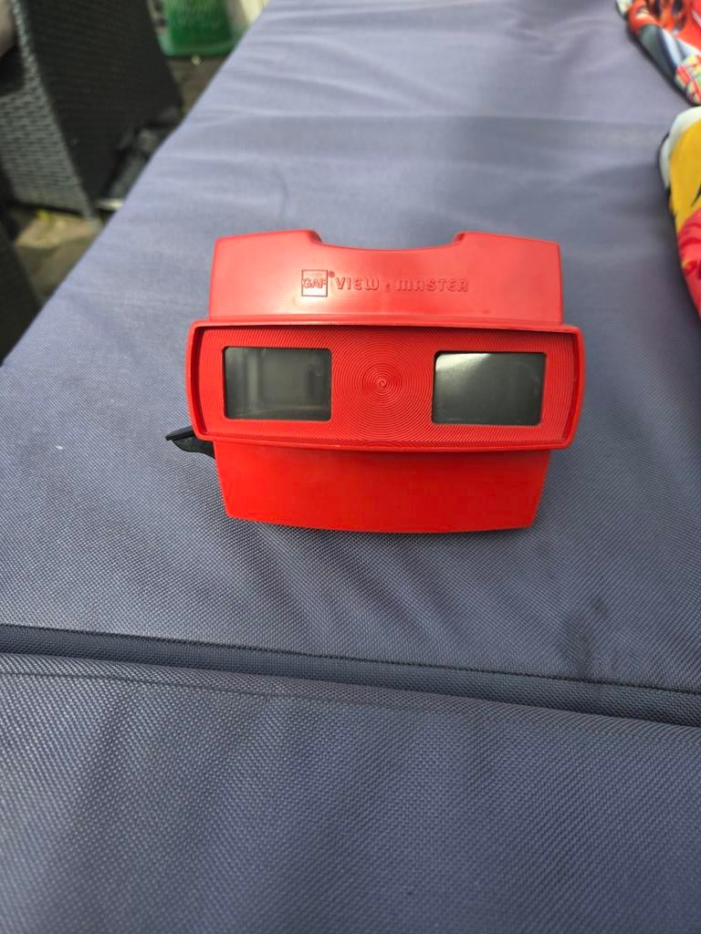 GAF View-Master - Vintage Rood Stereoscoop, Ophalen of Verzenden, Gebruikt